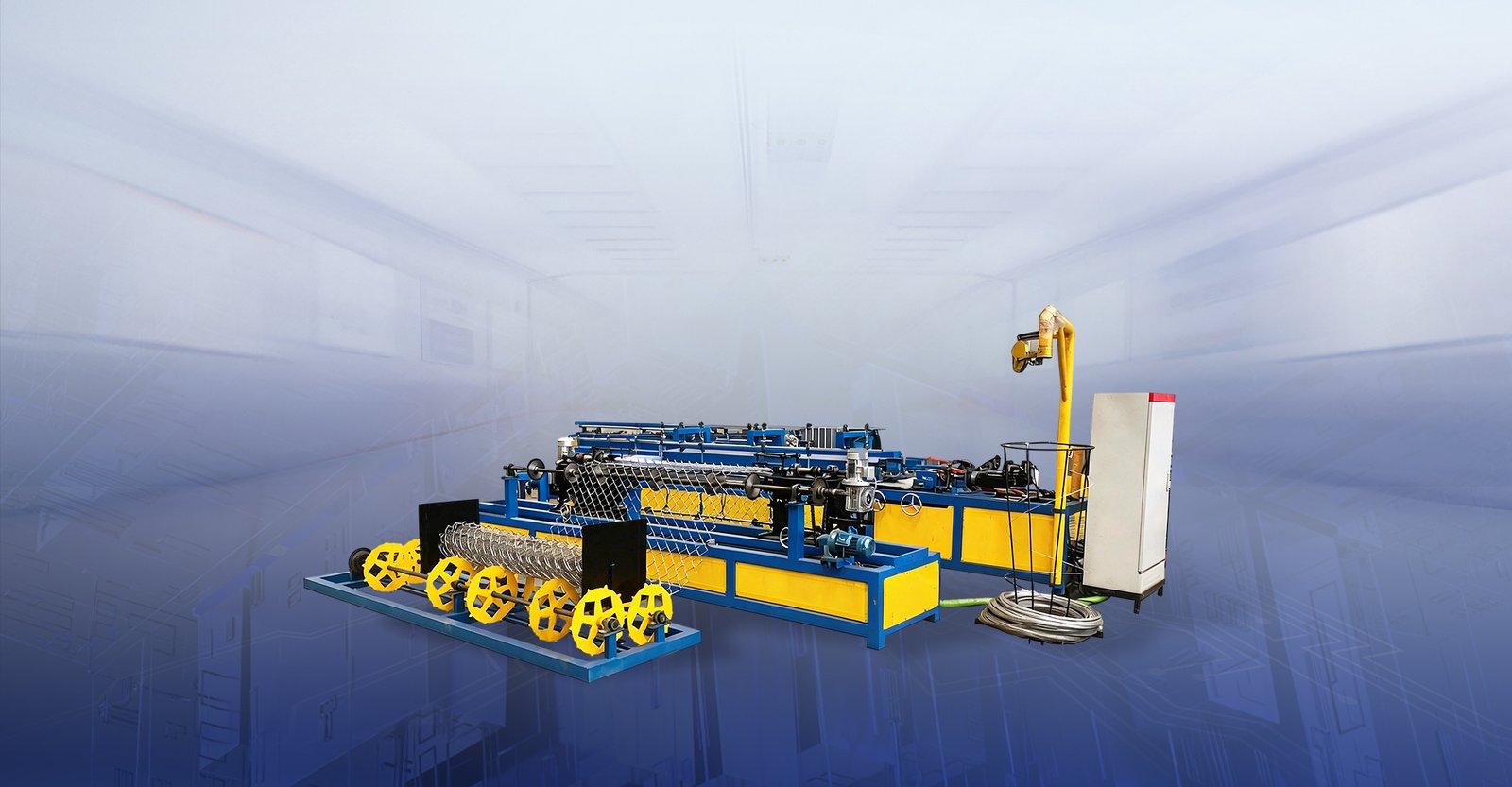 Automatic Chain Link Mesh Machine | High Efficiency Chain Link Fence Making Machine